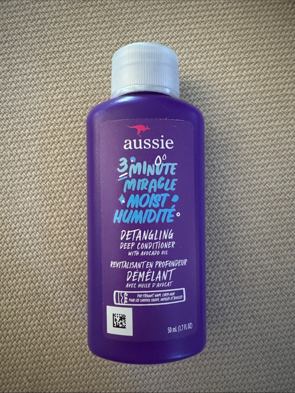 Travel size 50ml - Aussie 3 Minute Miracle Moist Detangling Deep Conditioner